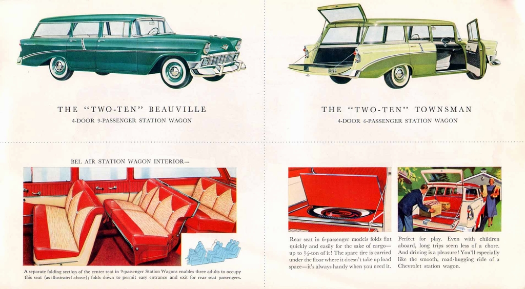 1956 Chevrolet Prestige Brochure Page 5